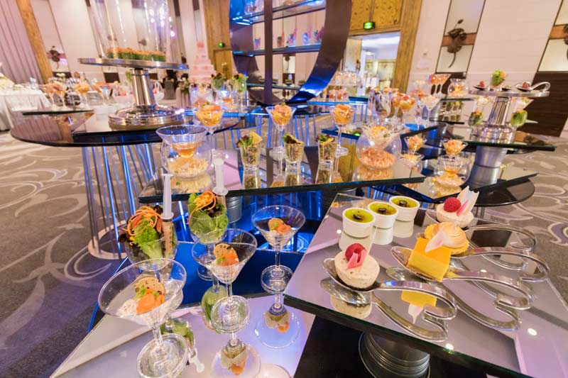 Wedding Food Ideas at The Sukosol Hotel, Bangkok