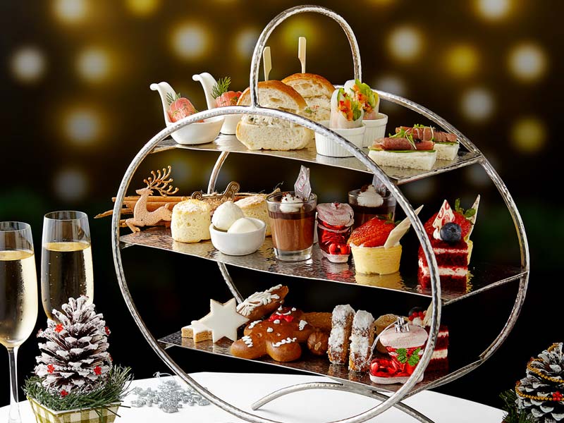 Christmas Afternoon Tea Set at Sapphire Bar