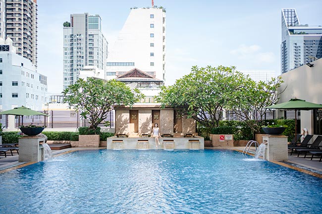 Swimming Pool at The Sukosol Hotel, Bangkok