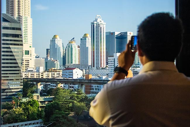 Easy access to Bangkok's Airport Rail Link