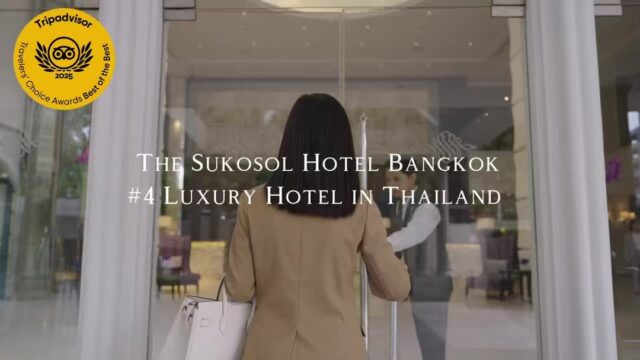 ขอแสดงความยินดีกับทีมโรงแรม เดอะ สุโกศล กรุงเทพ สำหรับการได้รับอันดับ 4 ของรางวัล Best of the Best ในสาขา Luxury Hotels จาก TripAdvisor ในปีนี้! ในนามของพนักงานทุกท่าน พวกเราขอขอบคุณแขกผู้เข้าพักที่เลือกและให้การสนับสนุนโดยการร่วมรีวิวเป็นเว็บไซต์ ทำให้พวกเราได้รับรางวัลนี้ หวังว่าพวกเราจะได้ดูแลท่านอีกค่ะ

Congratulations to The Sukosol team for ranking #4 in TripAdvisor's 2025 Best of the Best Luxury Hotels in Thailand! On behalf of everyone, thank you to all our guests who provided feedback and helped us to earn this honour. We look forward to welcoming you for a(nother) visit soon!

#TheSukosol #TripAdvisor